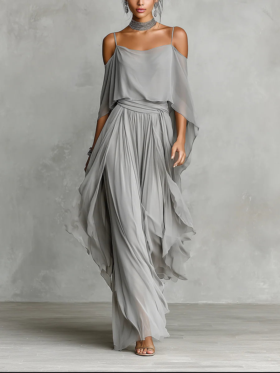 Katarzyna – zwiewny komplet off-shoulder