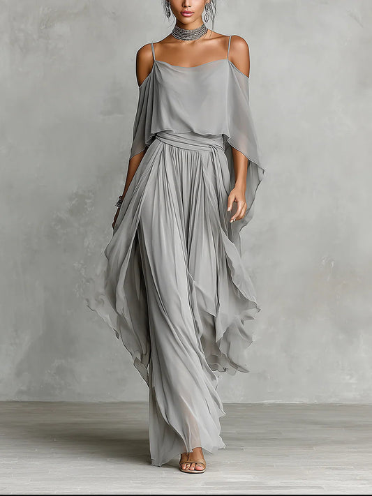 Katarzyna – zwiewny komplet off-shoulder