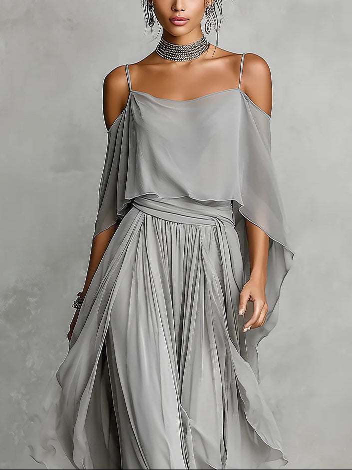 Katarzyna – zwiewny komplet off-shoulder