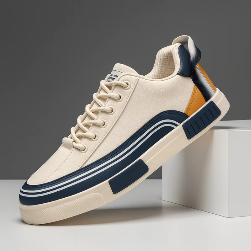 Sorrento | Sportowe Sneakersy Skórzane