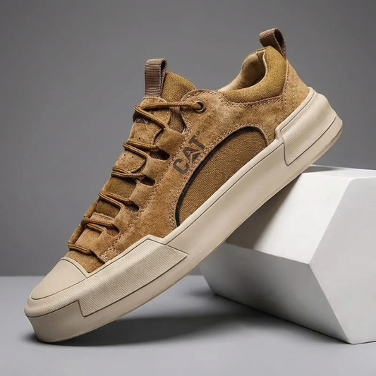 UrbanEdge | Skórzane Sneakersy Dzienne