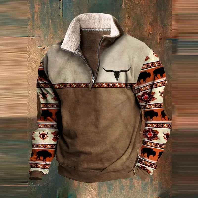 Levi | Casualowa bluza z zamkiem