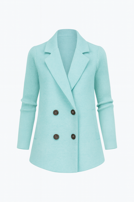 Płaszcz Długości Midi | Wełniany | Z Wiązaniem w Talii | Klasyczny Krój