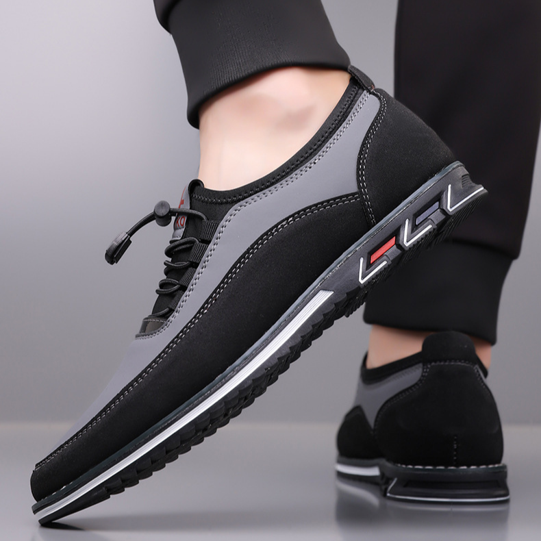 Lavio | Wygodne Skórzane Sneakersy