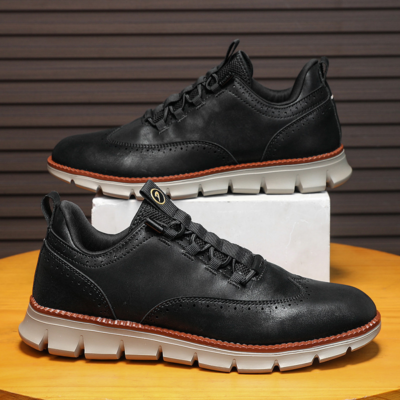 Carlo | Skórzane Buty Miejskie