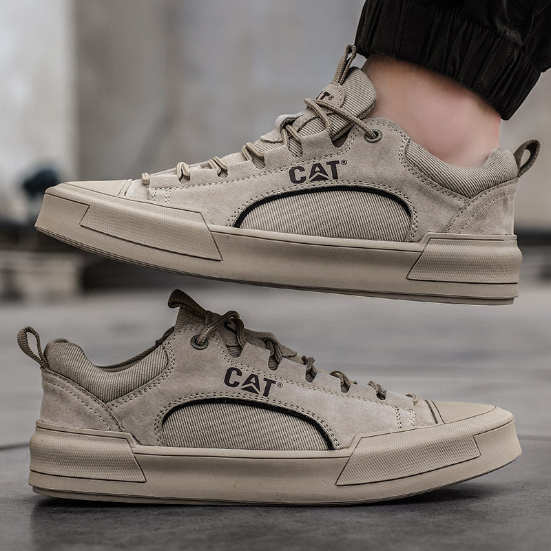 UrbanEdge | Skórzane Sneakersy Dzienne