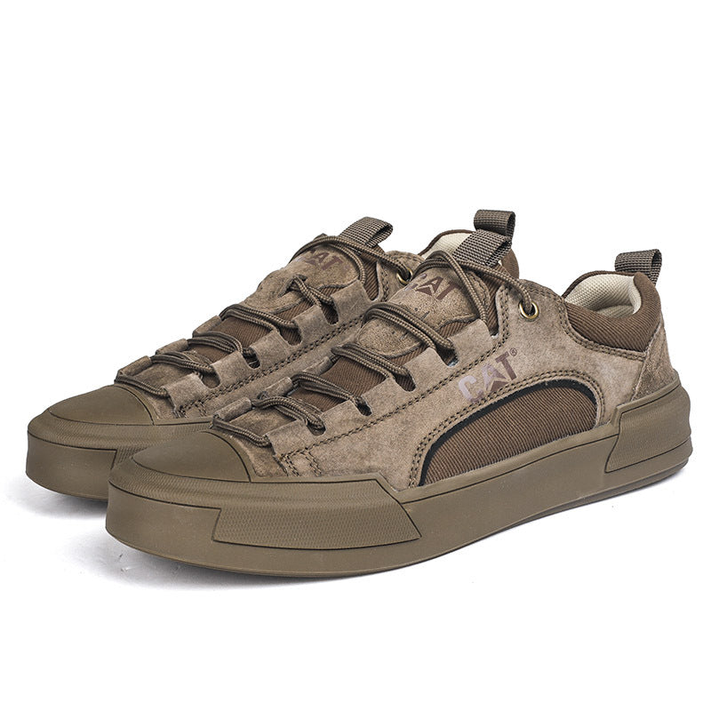 UrbanEdge | Skórzane Sneakersy Dzienne