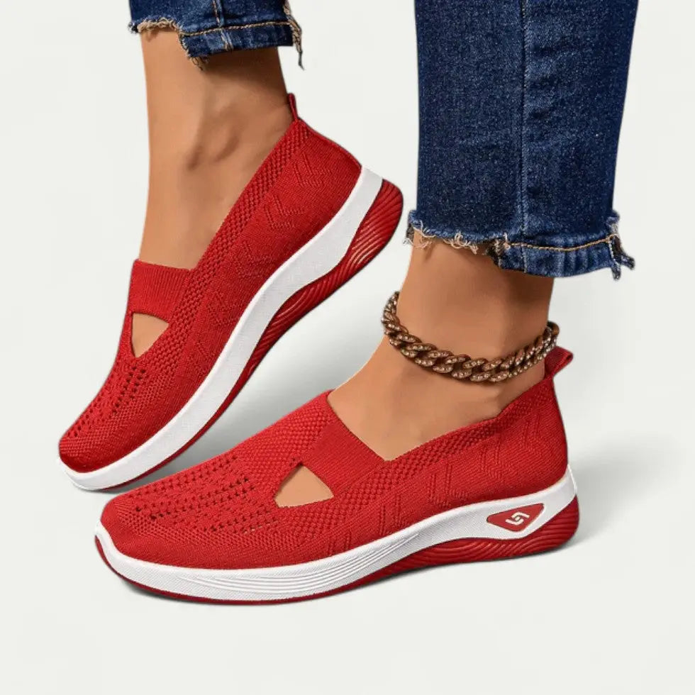 Buty Slip-On dla kobiet – Wygodny i Oddychający Design | 1+1 GRATIS