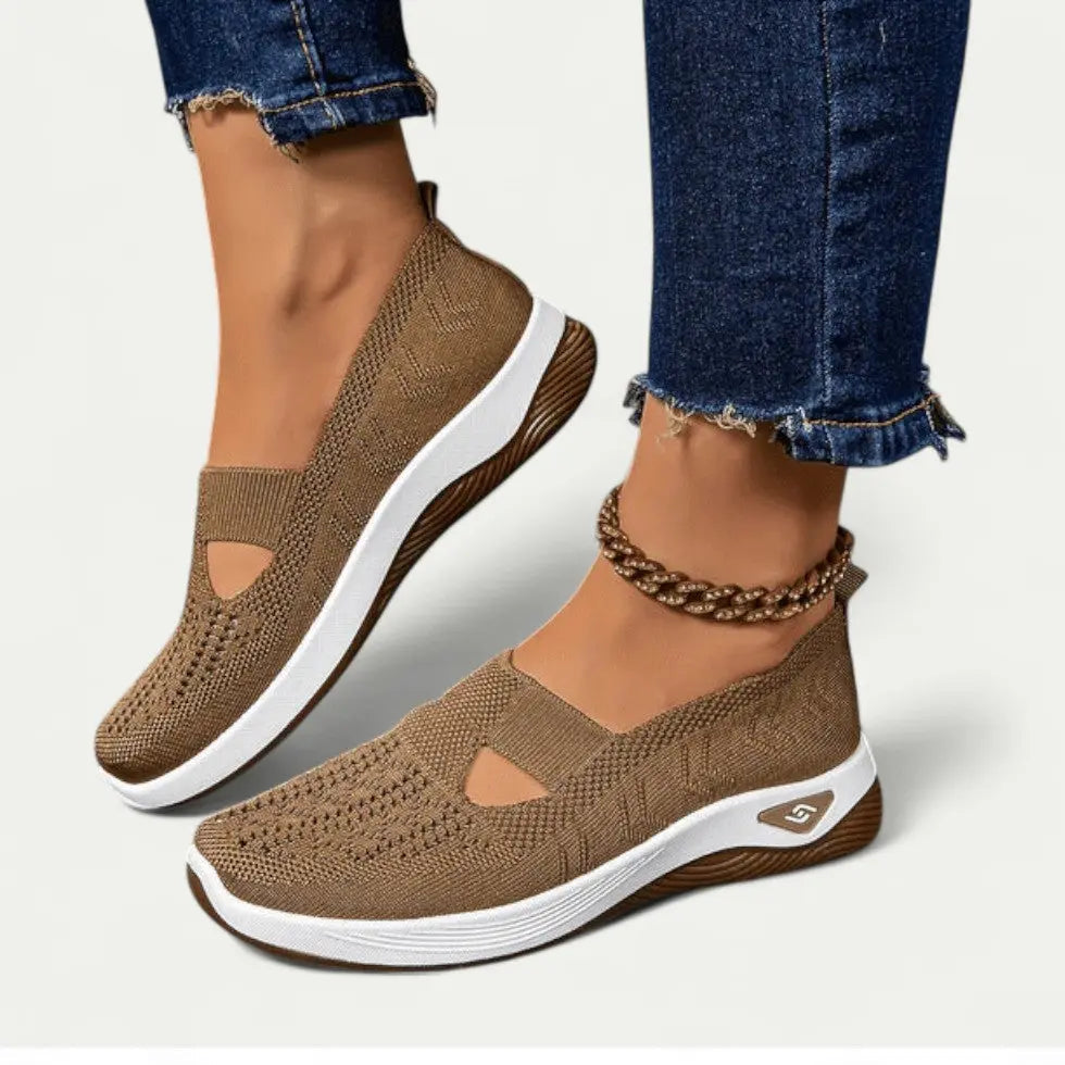 Buty Slip-On dla kobiet – Wygodny i Oddychający Design | 1+1 GRATIS