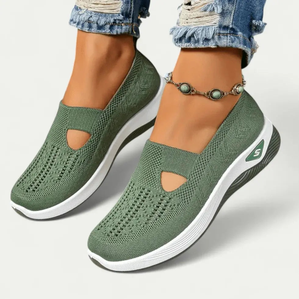 Buty Slip-On dla kobiet – Wygodny i Oddychający Design | 1+1 GRATIS