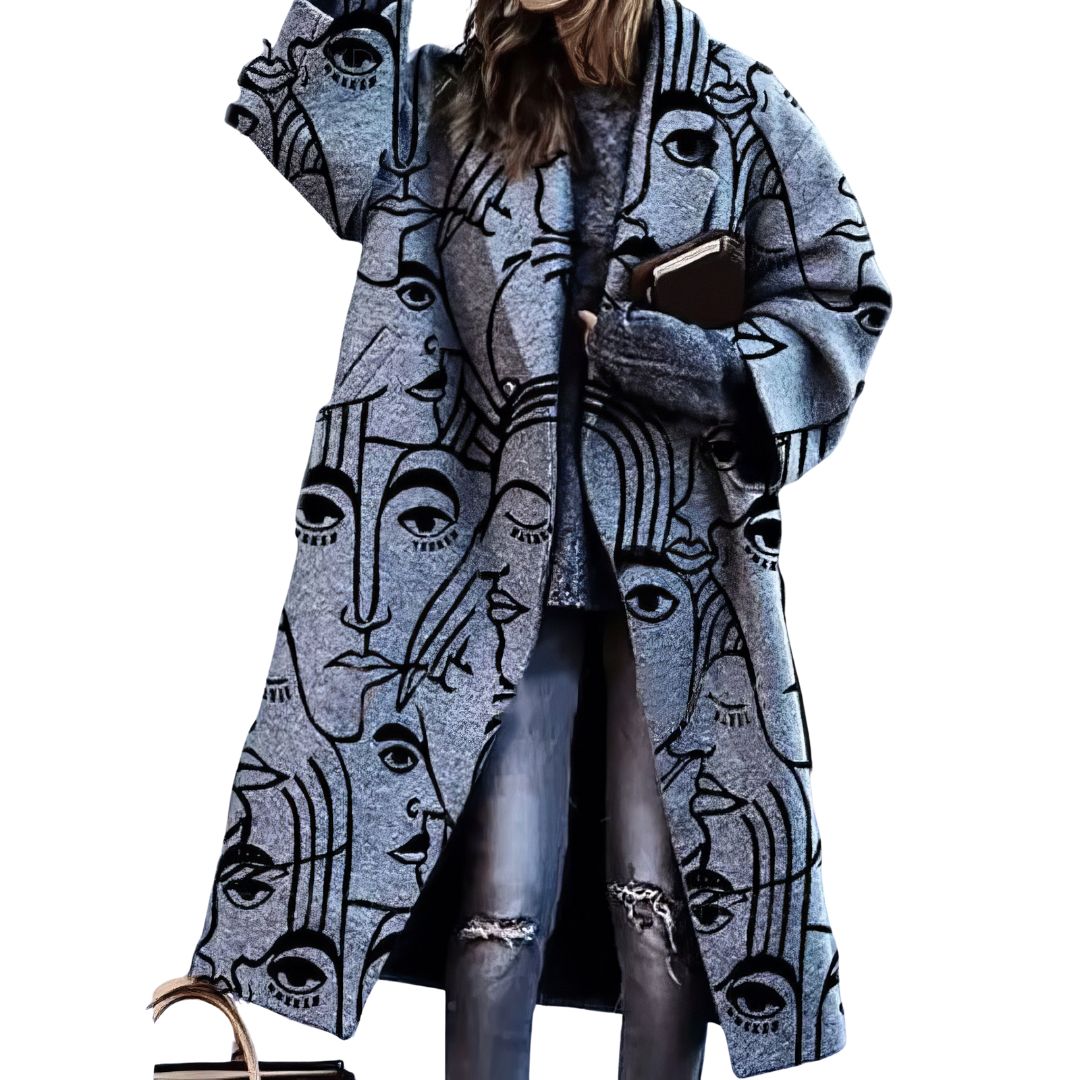Modesta – Otulający płaszcz oversize