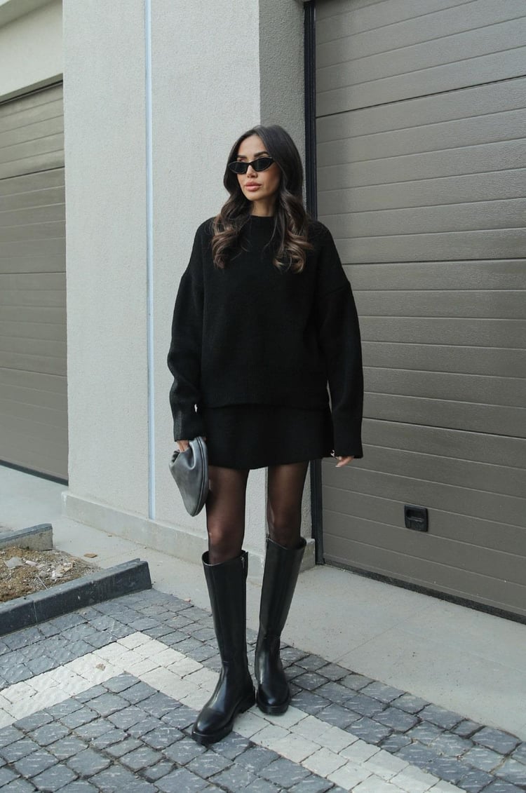 Marek | Przytulny Dzianinowy Zestaw